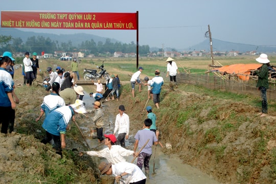 Chủ động phương án phòng chống hạn