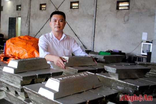 Khởi sắc trong chế biến khoáng sản ở Quỳ Hợp