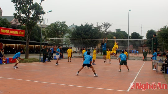 Thi đấu thể thao chào mừng 70 năm ngày thành lập QĐND Việt Nam