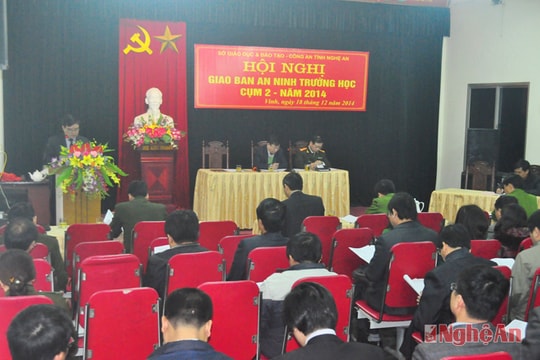 Tăng cường công tác phối hợp an ninh trường học trên địa bàn