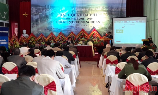 Đại hội Hội Kiến trúc sư Nghệ An nhiệm kỳ 2015- 2020