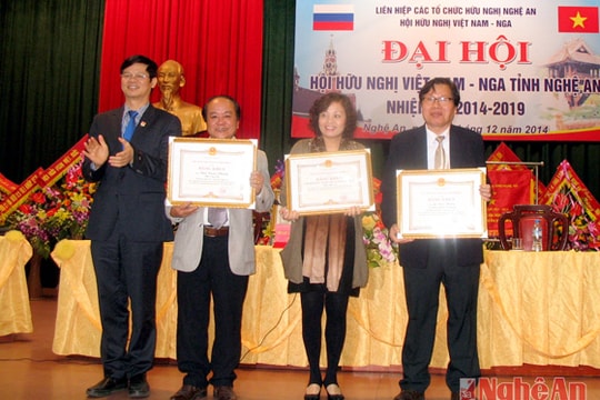 Đại hội Hội Hữu nghị Việt – Nga Nghệ An nhiệm kỳ IV