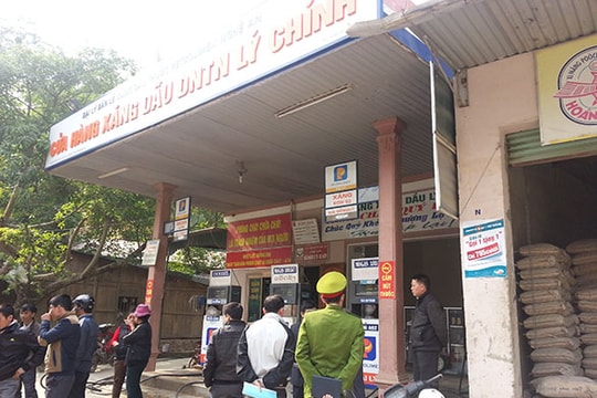 Kỳ Sơn: Lập biên bản 4 cơ sở kinh doanh xăng dầu ngừng hoạt động