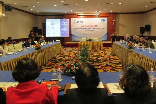 Khẩu phần ăn của người Việt Nam mới chỉ đáp ứng 50% nhu cầu canxi