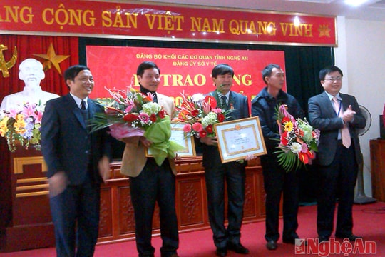 Đảng bộ Sở Y tế tổng kết công tác xây dựng đảng năm 2014