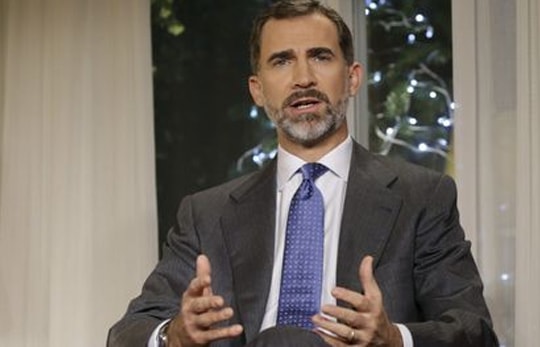 Đức vua Tây Ban Nha lên án nạn tham nhũng