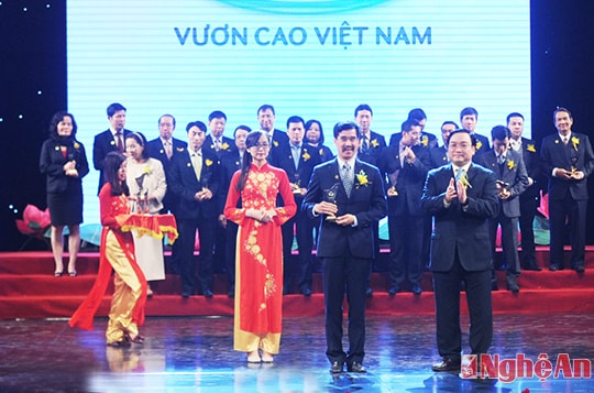 Vinamilk được vinh danh thương hiệu quốc gia năm 2014