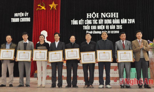 Huyện ủy Thanh Chương: Triển khai nhiệm vụ xây dựng Đảng 2015