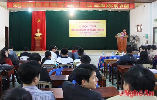 101 tác phẩm tham dự cuộc thi Sáng tạo Khoa học kỹ thuật