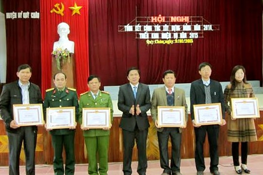 Quỳ Châu tổng kết công tác xây dựng Đảng năm 2014
