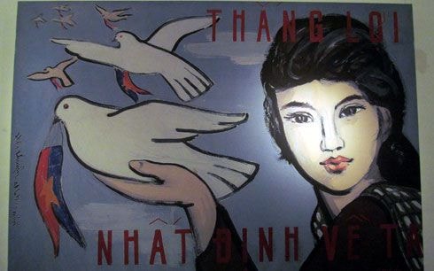 Triển lãm tranh cổ động "Một khí thế cách mạng"