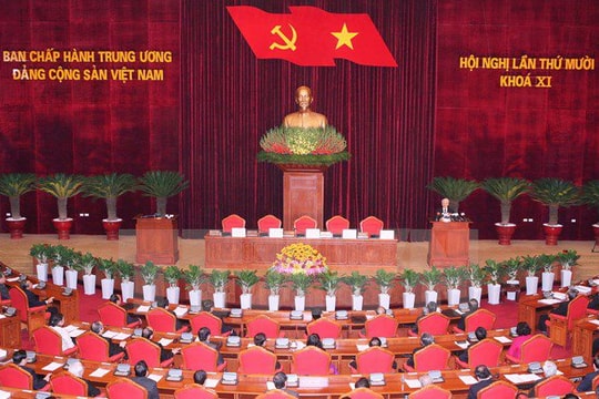 Thông báo Hội nghị lần thứ 10 Ban Chấp hành Trung ương Đảng khóa XI