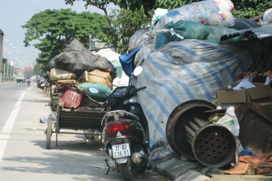 Tái lấn chiếm hành lang ATGT ngay sau lễ ra quân