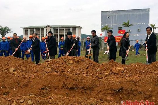 Doanh nghiệp FDI của Nhật Bản "xông đất" khu công nghiệp Hoàng Mai