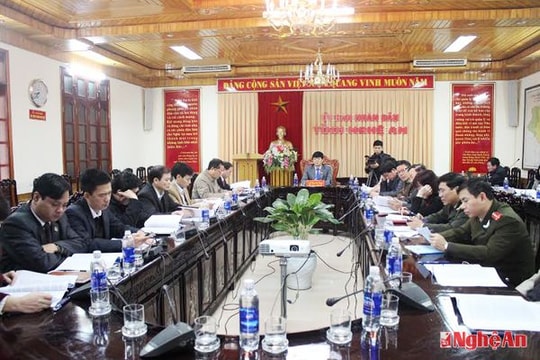 Hội nghị trực tuyến triển khai công tác tư pháp năm 2015