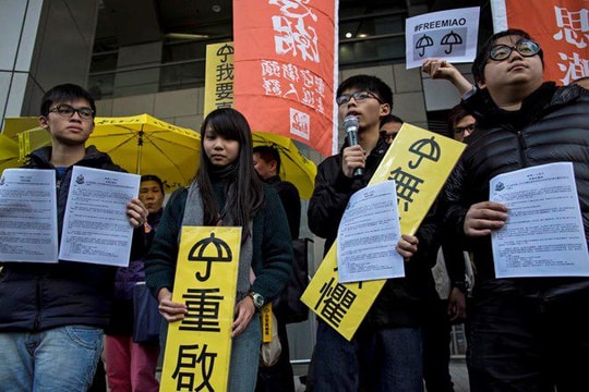 Thủ lĩnh biểu tình Hong Kong Joshua Wong bị cảnh sát truy tố
