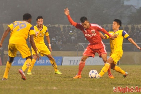 Trận thua đáng tiếc của những chiến binh xứ Nghệ