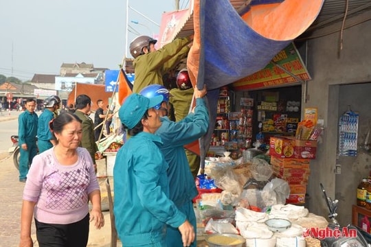 Đô Lương, Anh Sơn, Tân Kỳ: Tái diễn tình trạng lấn chiếm hành lang ATGT