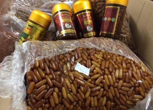 10 tấn collagen và các loại thực phẩm chức năng giả bị phát hiện