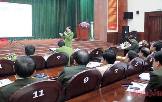 Bảo đảm ANTT cho lễ đón bằng vinh danh dân ca, ví dặm Nghệ Tĩnh