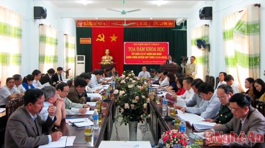 Tọa đàm khoa học 600 năm danh xưng Quỳ Châu