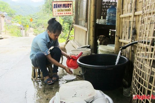 Giá nước sạch ở Tương Dương sẽ được điều chỉnh