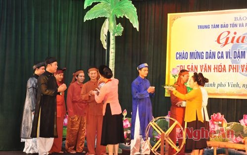 Dân ca ví, giặm là tâm hồn, cốt cách người xứ Nghệ