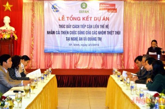 Nâng cao chất lượng cuộc sống của các nhóm thiệt thòi