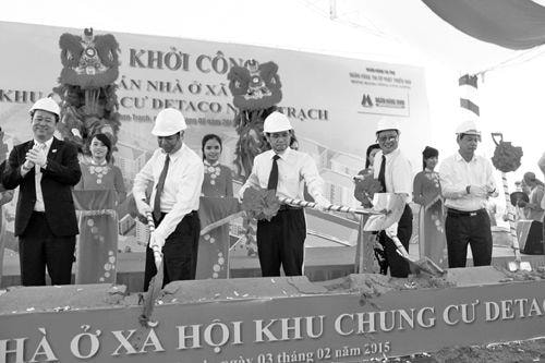 MHB tài trợ tín dụng cho dự án phát triển nhà ở xã hội