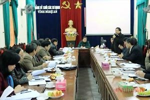 Hội nghị chuyên đề về công tác nhân sự cấp uỷ nhiệm kỳ 2015-2020