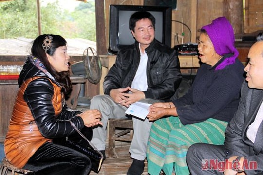 Hội Nông dân tỉnh tặng quà tết gia đình chính sách, hộ nông dân nghèo