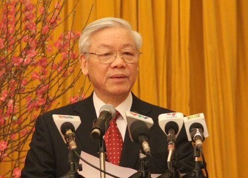 Tổng Bí thư trả lời phỏng vấn báo chí trước thềm năm mới Ất Mùi