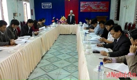 TX Thái Hòa: Bổ sung quy hoạch tổng thể phát triển KT-XH đến năm 2020