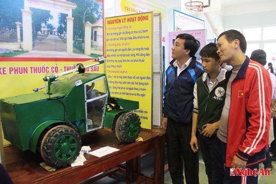 Nghệ An: Đạt 6 giải tại cuộc thi KHKT cấp quốc gia bậc Trung học