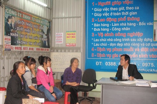 Thiếu lao động giúp việc gia đình