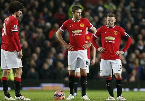 Man Utd chưa thắng đội trong Top 10 từ tháng 12/2014