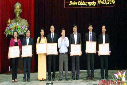Hội nghị điển hình tiên tiến ngành GD&ĐT Diễn Châu