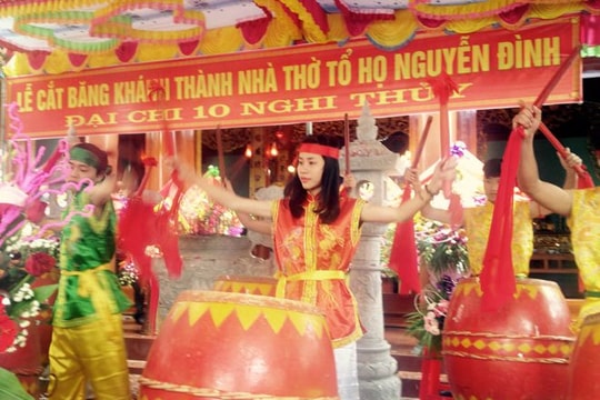 Nghi Thủy (Cửa Lò) khánh thành nhà thờ Nguyễn Trọng Đạt