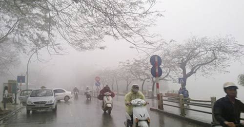 Không khí lạnh tăng cường, mưa diện rộng