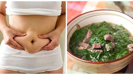 Giảm mỡ bụng nhanh chóng trong tuần với rau ngót