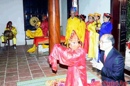 Khai mạc Lễ hội Làng Vạc lần thứ 16, năm 2015