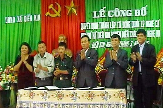 Diễn Kim thành lập tổ đồng quản lý nghề cá ven bờ