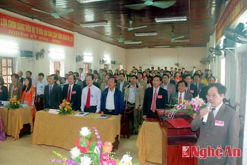 Đại hội đảng bộ cơ quan UBND huyện Hưng Nguyên