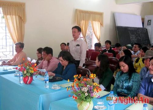 Đại hội Chi hội nghệ sỹ múa tỉnh Nghệ An