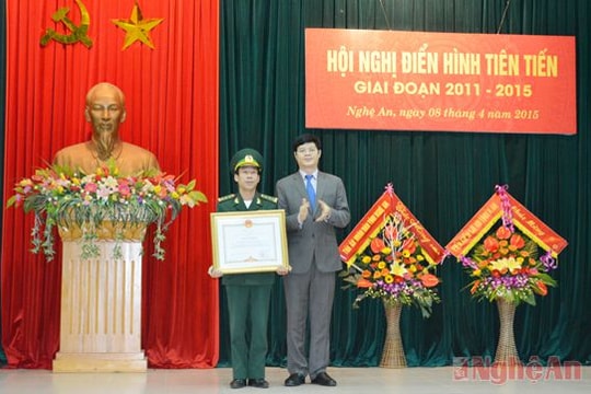 BĐBP Nghệ An: Hội nghị điển hình tiên tiến giai đoạn 2011-2015
