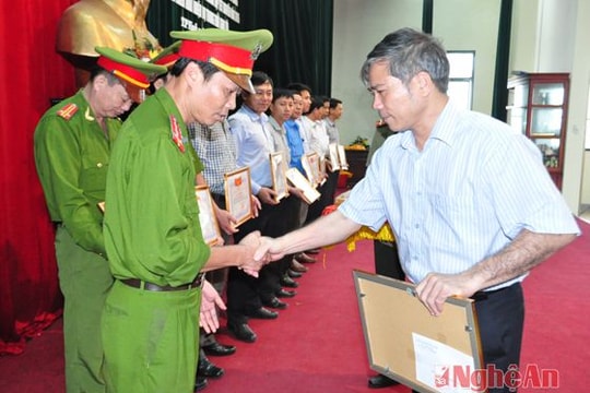 TP Vinh: Triển khai công tác đảm bảo ANTT phục vụ đại hội Đảng