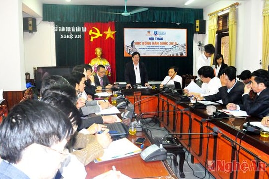 Hội thảo Du học Hàn Quốc: Nhiều cơ hội tìm kiếm học bổng toàn phần