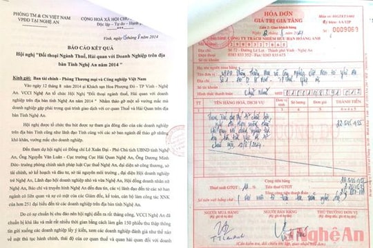 Khuất tất về tài chính ở VCCI Nghệ An?