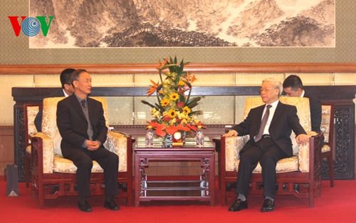 Tổng Bí thư tiếp lãnh đạo một số doanh nghiệp Trung Quốc