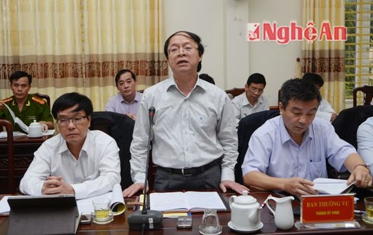 TP Vinh cần có đột phá về kết cấu hạ tầng đô thị, giao thông